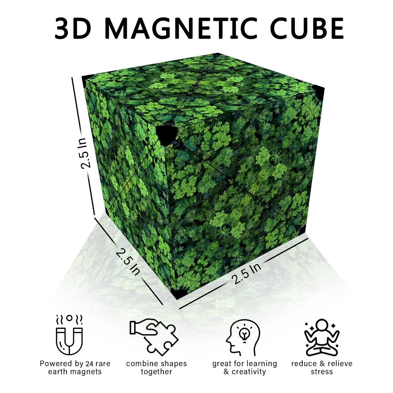 3D Cube Shape Shifting Box